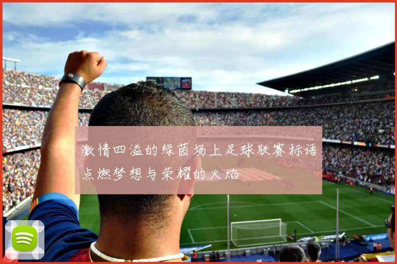 激情四溢的绿茵场上足球联赛标语点燃梦想与荣耀的火焰